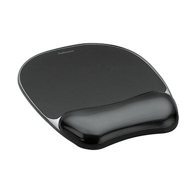Mauspad Fellowes 9112101 Crystals Gel sw Schwarz