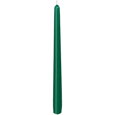 Leuchterkerze Duni 250x22mm jägergrün Getaucht, 7,5h