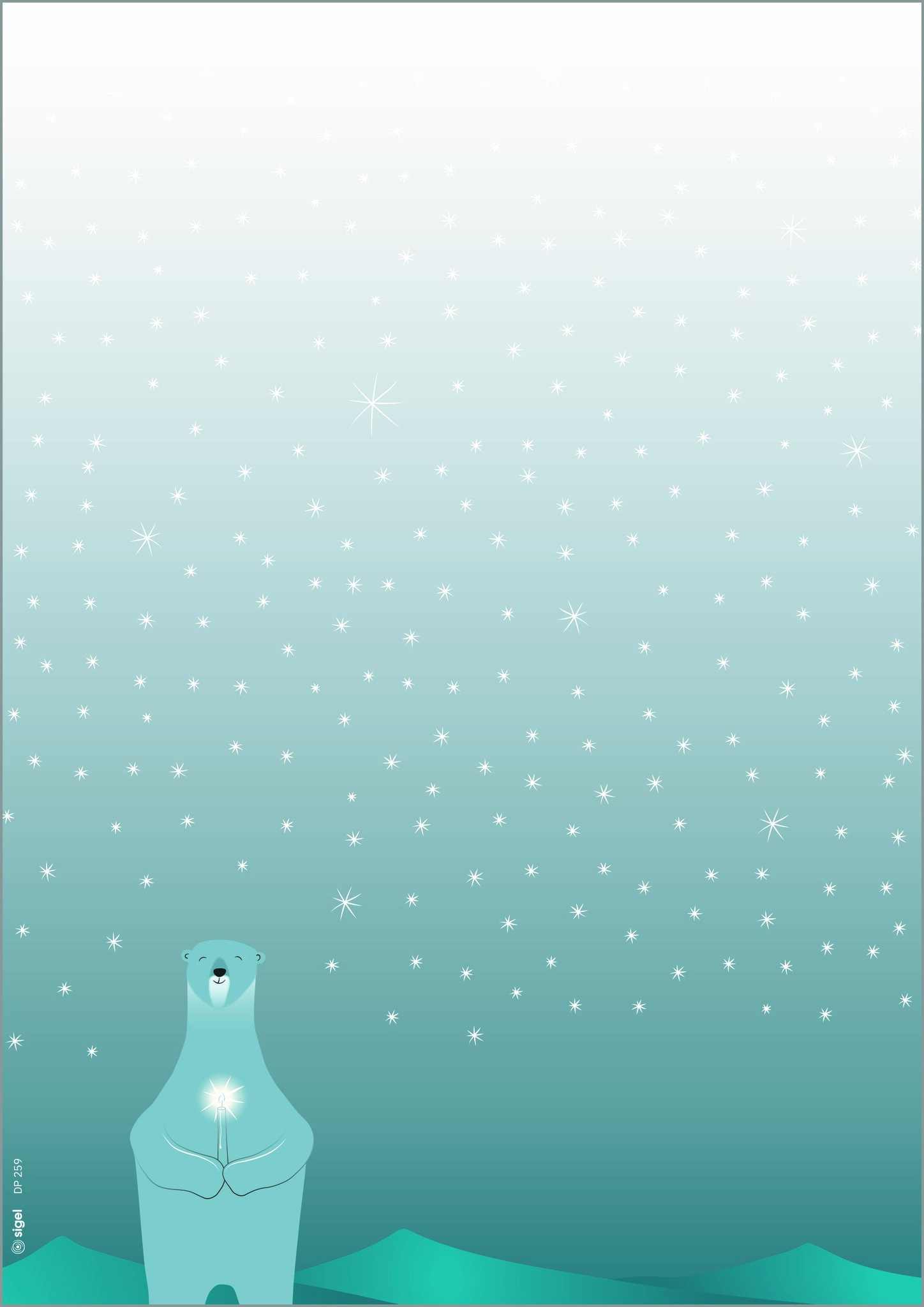 Motivpapier Sigel Weihnachten A4 90g 