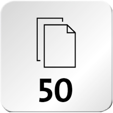 Heftgerät Novus B4FC schwarz bis 50 Blatt, Flat-clinch