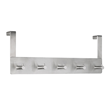 Garderobenleiste ALCO 2840 5 Haken silber