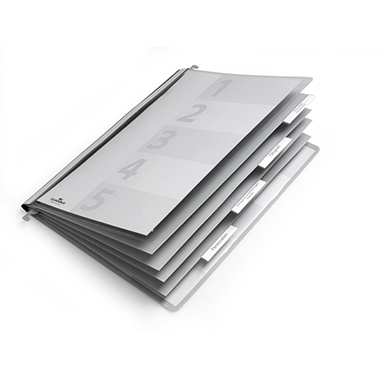Personalhefter DURABLE 2555 A4 grau 