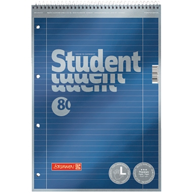 Collegeblock BRUNNEN 1067111 A4 liniert Lin.27