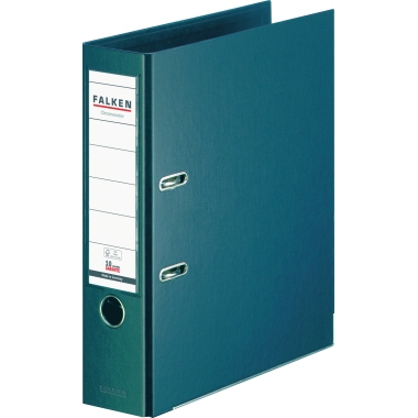 Ordner Falken A4 Chromo PP 80mm schwarz Color Kunststoff