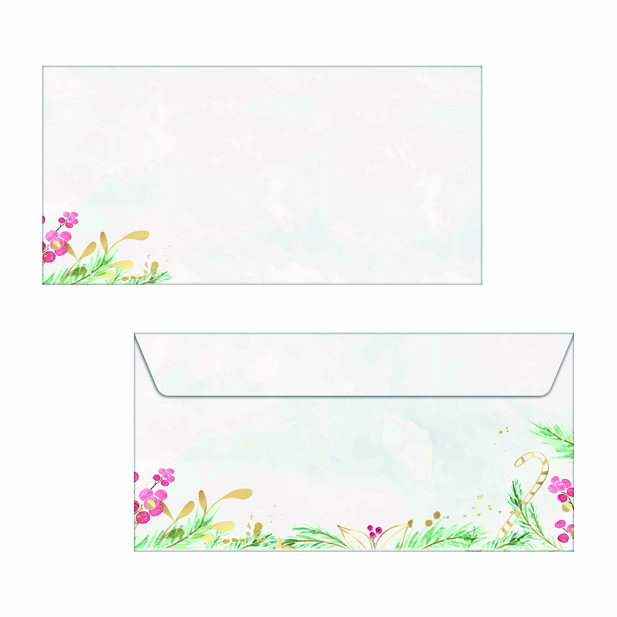 Weihnachtsumschlag Sigel DU608 DL 90g 