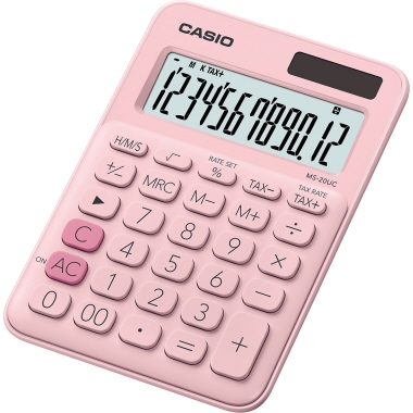 Taschenrechner CASIO® MS-20UC rosa