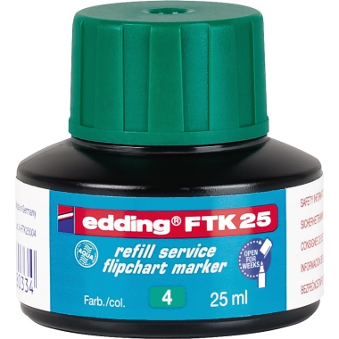 Nachfülltusche Edding FTK25 25ml grün 