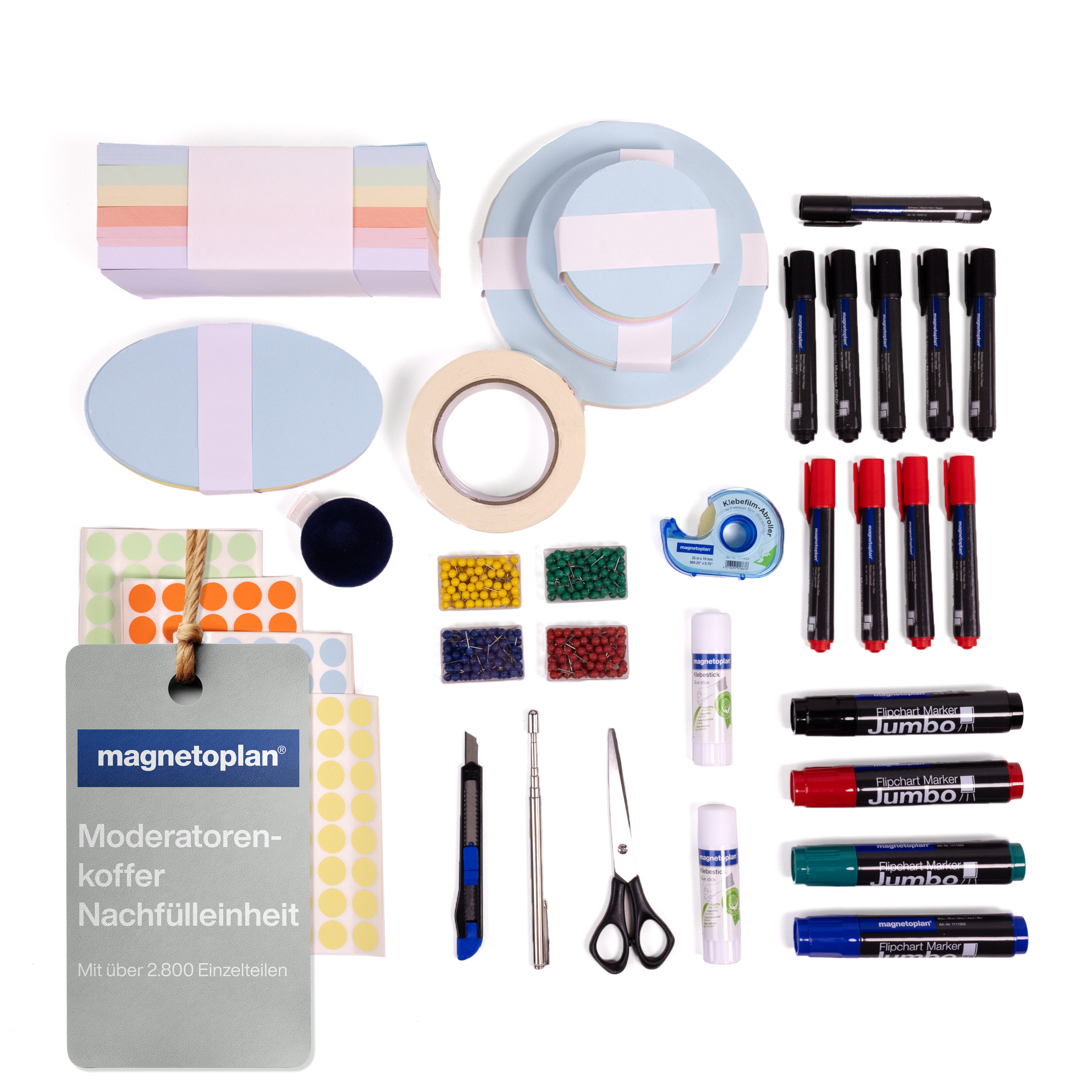 Moderationsk. Magnetoplan Nachfüllset 11115iok