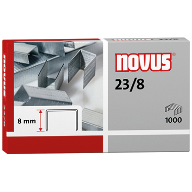 Heftklammer Novus 23/8 verzinkt 23/8