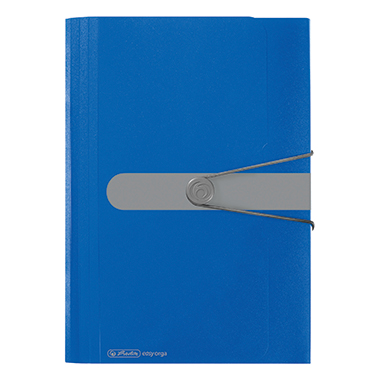 Fächermappe Herlitz 11208402 PP 12F blau 