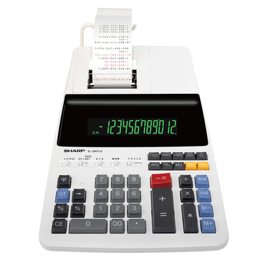 Tischrechner Sharp EL2607LG 