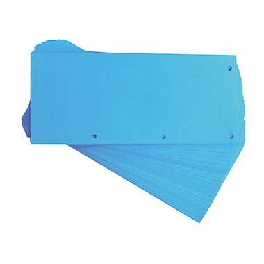 Trennstreifen Oxford 160g blau Karton, 240x105mm, 60 Stück