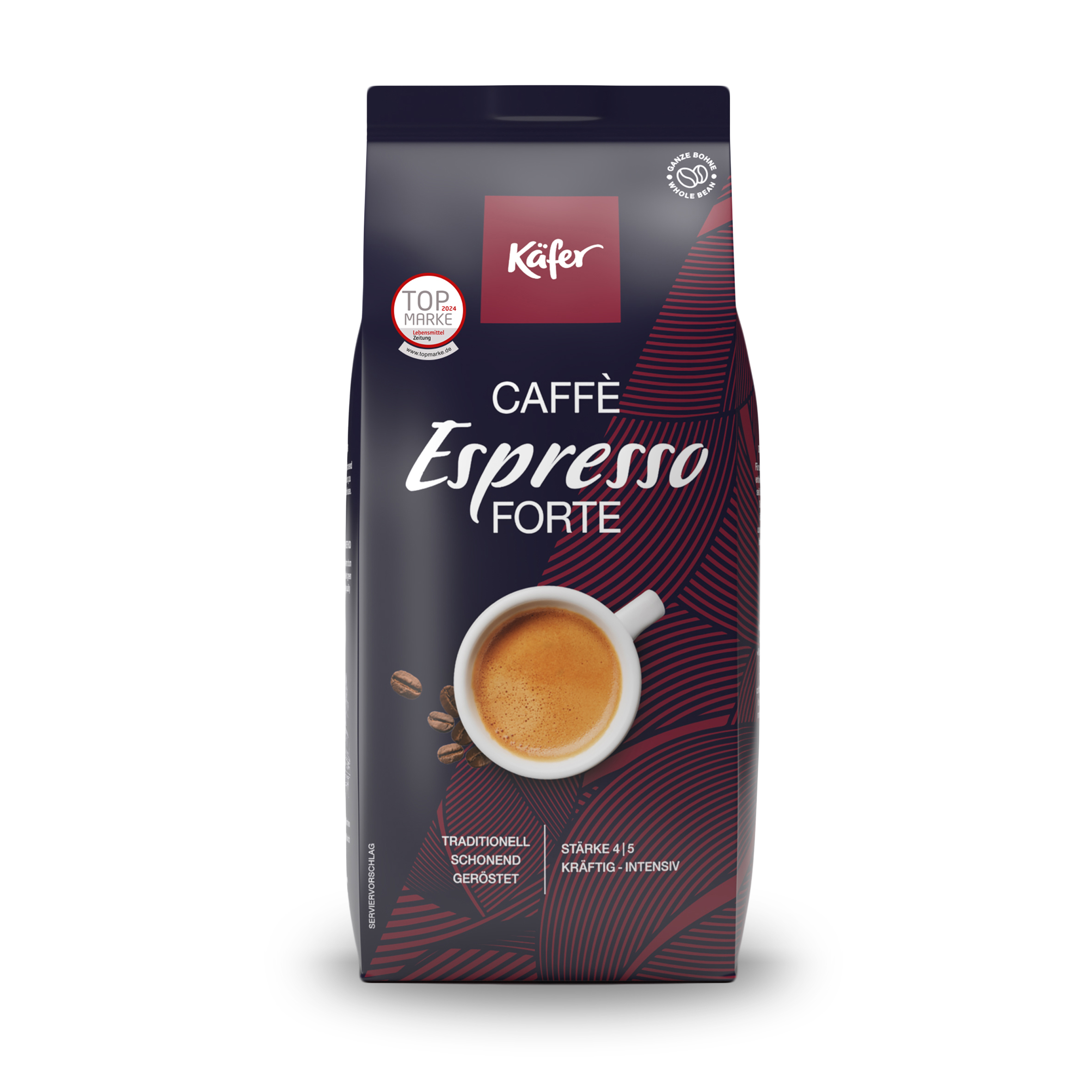 Kaffee Käfer Espresso Forte 1000g ganze Bohnen