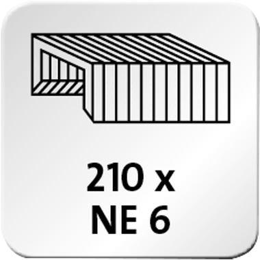 Heftgerät Novus B90EL elektrisch 20 Blatt, Netzbetrieb, ABS-System