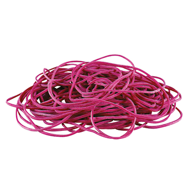 Gummiring 100mm 1kg rot 