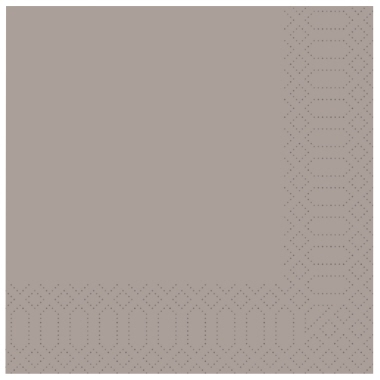 Servietten Duni 3-lagig 33x33cm greige 250 Stück