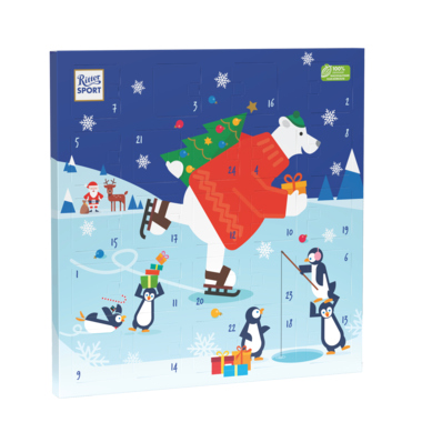 Adventskalender Ritter Sport Quadrat 9078C 36x36cm