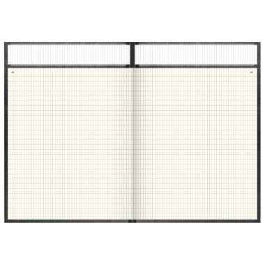 Geschäftsbuch Brunnen 11322 A4 96Bl.raut Deckenband