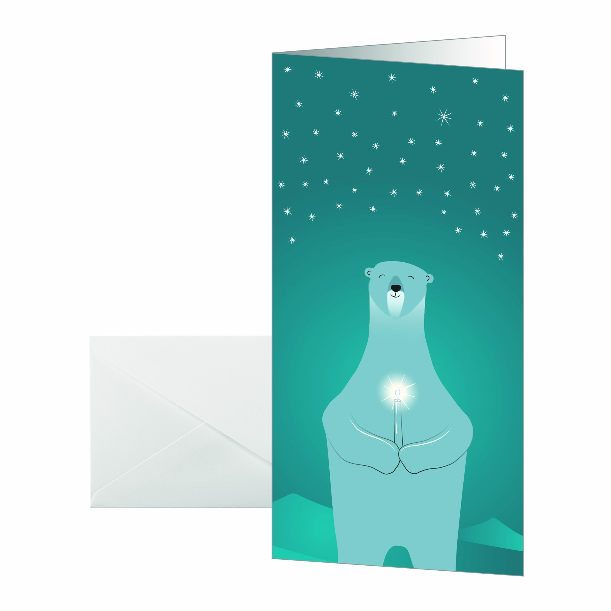 Weihnachtskarte Sigel DL 250g 