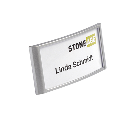 Namensschild Durable 854223 34x75mm Classic, Mit Magnet