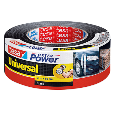 Gewebeband Tesa 56389 50mx50mm schwarz Extra Power Universal