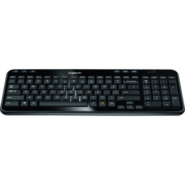 Tastatur Logitech Wireless K360 kabellos schwarz