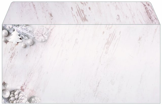 Briefumschlag Sigel DU673 Rustic White DL 90g gm Pck. 25 Stück