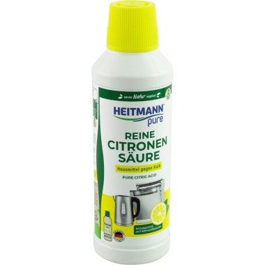 Citronensäure Heitmann 1008288 pure 0,5 Liter