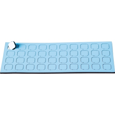 Magnetsymbole Ultradex 840306 hellblau Quadrat 9x9mm