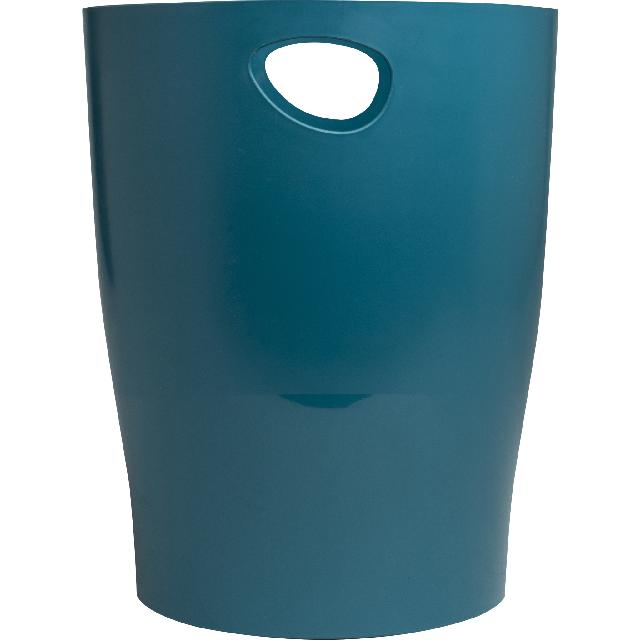 Papierkorb Exacompta 45328D blaugrün 