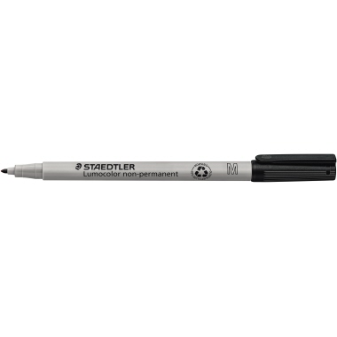 OHP-Marker STAEDTLER® 315M Lumocolor schwarz wasserlöslich, 1,0mm