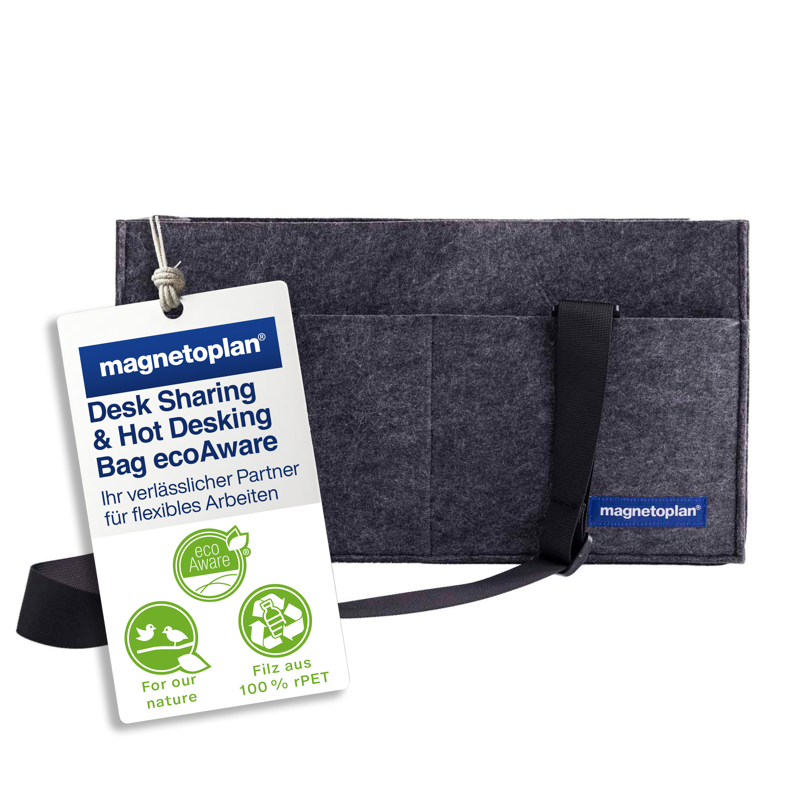 magnetoplan Aufbewahrungstasche Desk Sharing & Hot Desking ecoAware