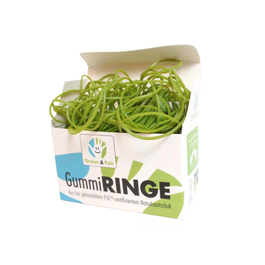 Gummiringe 80x1mm grün 50g