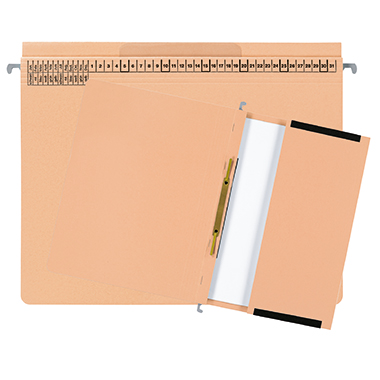 Hängeh. R. m.T. actus Serie D chamois Hängehefter m Tasche zur Rechtsheftung