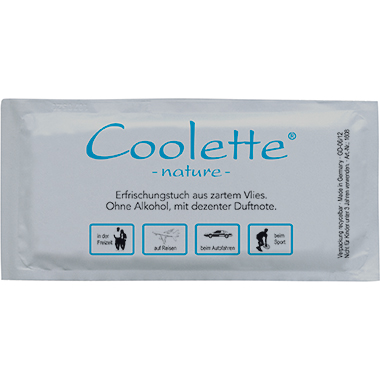 Erfrischungstuch Coolike nature 1608, 50 Stück 