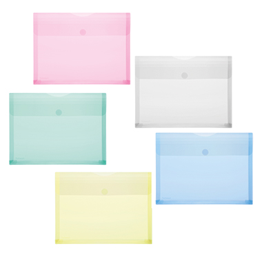 Aktentasche FolderSys 4010594 A4 PP Farbig Sortiert In 5 Farben, Mit Dehnfal