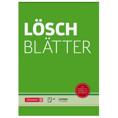 Löschblattblock BRUNNEN 1041546 A4 6 Blatt