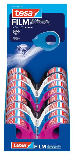 Handabroller Tesa 58230 sortiert Mini 19mm x 10m