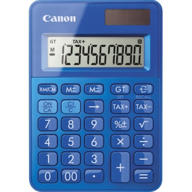 Taschenrechner Canon LS-100K-MBL blau 