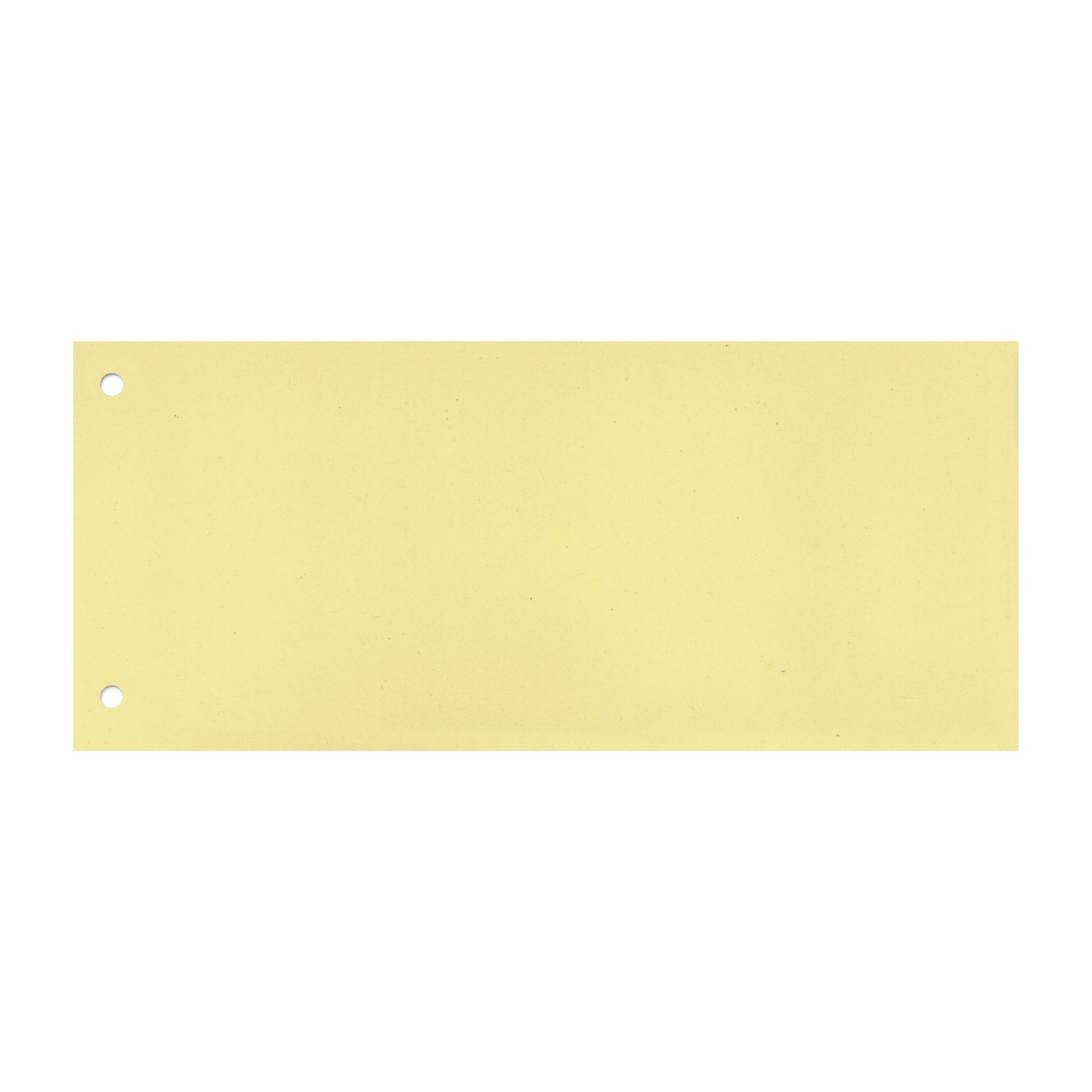 Trennstreifen 10,5x22,5cm gelb 190g recycling 100 Stück