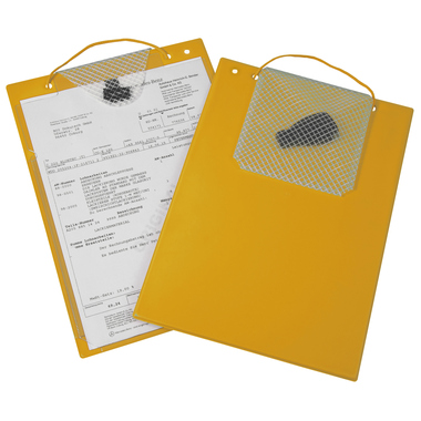 Auftragstasche Turbo A4 gelb  