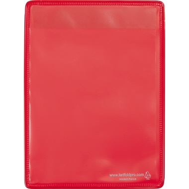 Drahtbügeltasche Tarifold 166003 A4 rot 10 Stück