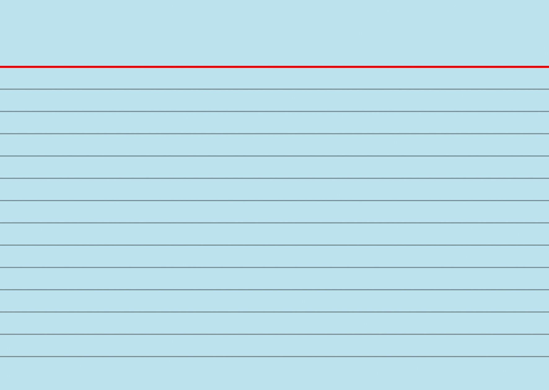 Karteikarten BRUNNEN 22601 A6 liniert blau 100 Stück