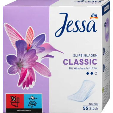 Slipeinlagen Jessa Classic 55 Stück