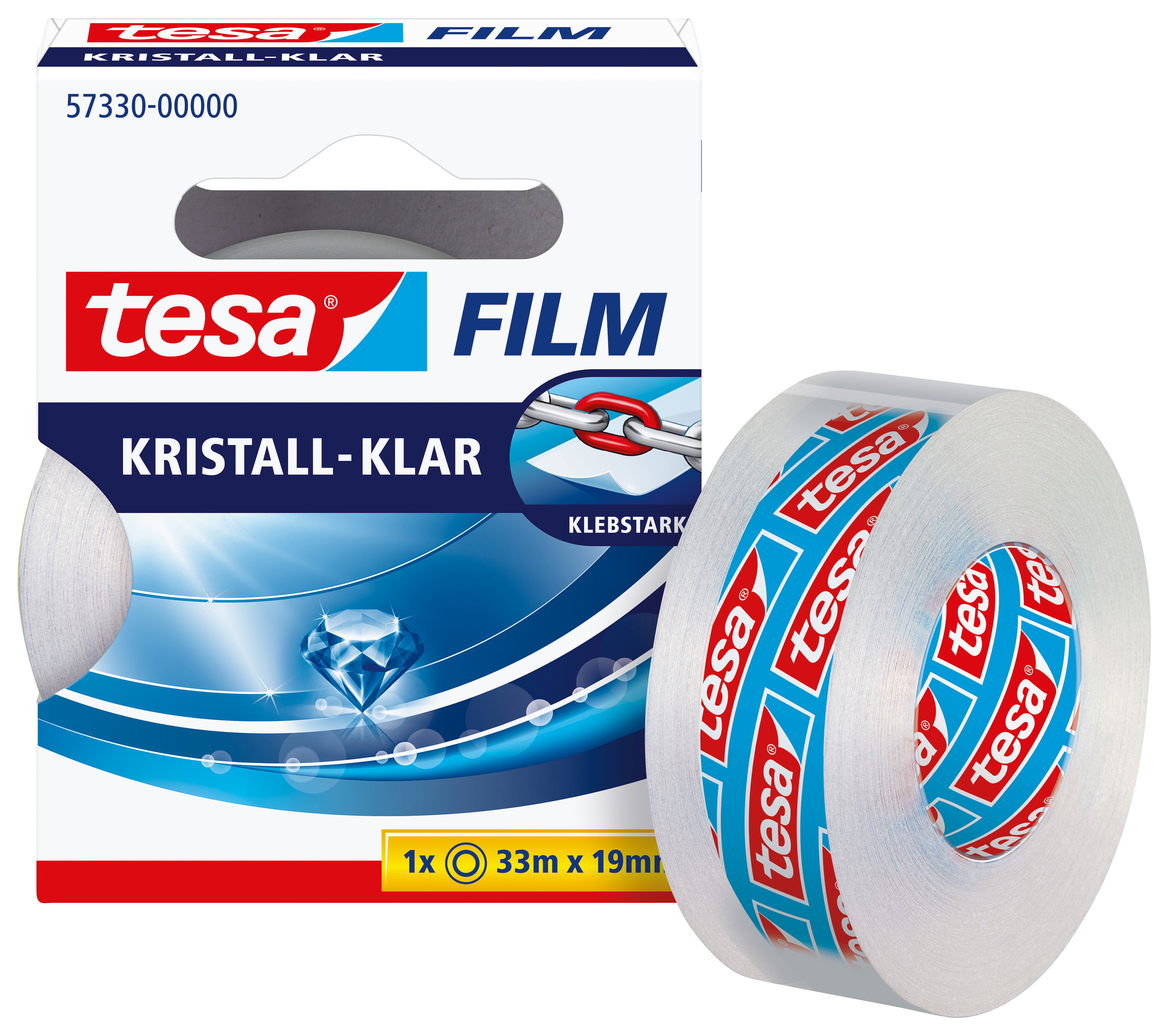 Klebefilm Tesa 57330 Multifilm 33mx19mm Kristallklar