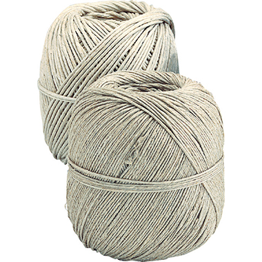 Hanfkordel/Bindfa.  2-fach W2 100 m 500g Ax. Gewichtsbelastung: 16kg