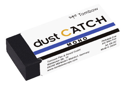 Radierer Tombow EN-DC MONO dust CATCH 19g schwarz