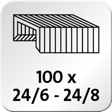 Heftgerät Novus B4 re+new schwarz bis 40 Blatt