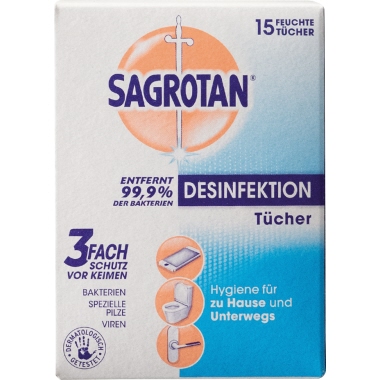 Desinfektionstuch Sagrotan 15 Stück