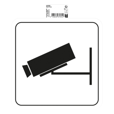 Hinweisschild Videoüberwachung 20x20cm 